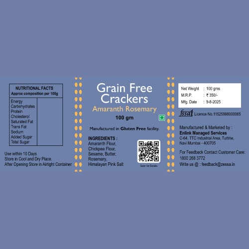 Amaranth-Rosemary-01 Crispy grain-free crackers made with amaranth and rosemary – a healthy and flavorful snack