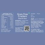 Grain Free Crackers – Mixed Seeds & Sattu