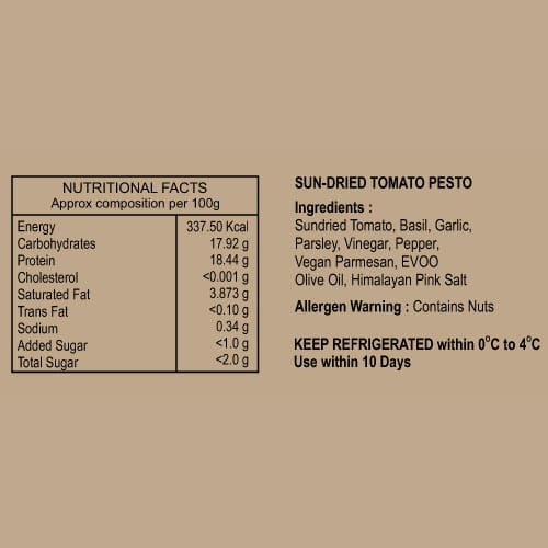 Spread-Sundried-Pesto-01 Vegan sun-dried tomato pesto – a rich, flavorful, and dairy-free spread