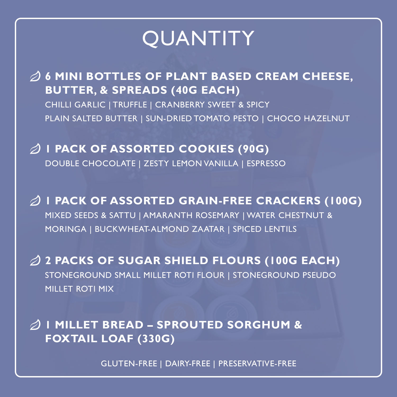 Assorted Small-Specifications